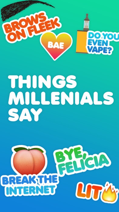Things Millennials Say gallery image