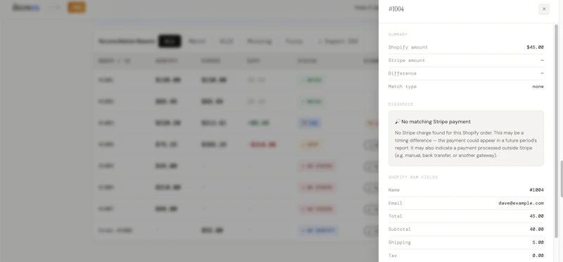 Reconcra — Shopify & Stripe Reconciler screenshot 5
