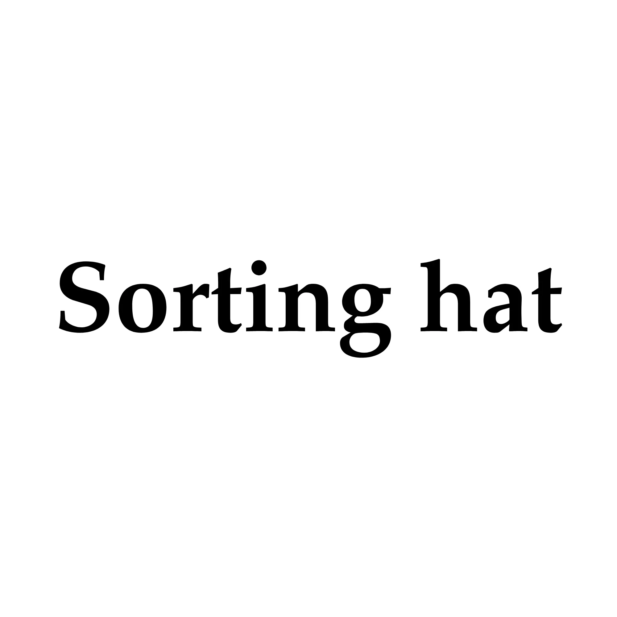 Sortinghat