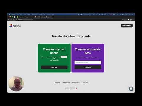 Tinycards-to-Kartka migration tool media 1