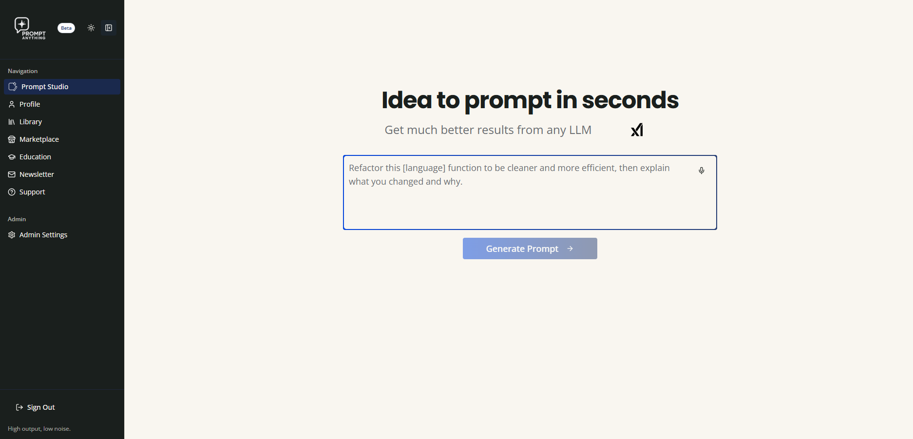 Prompt Anything gallery image