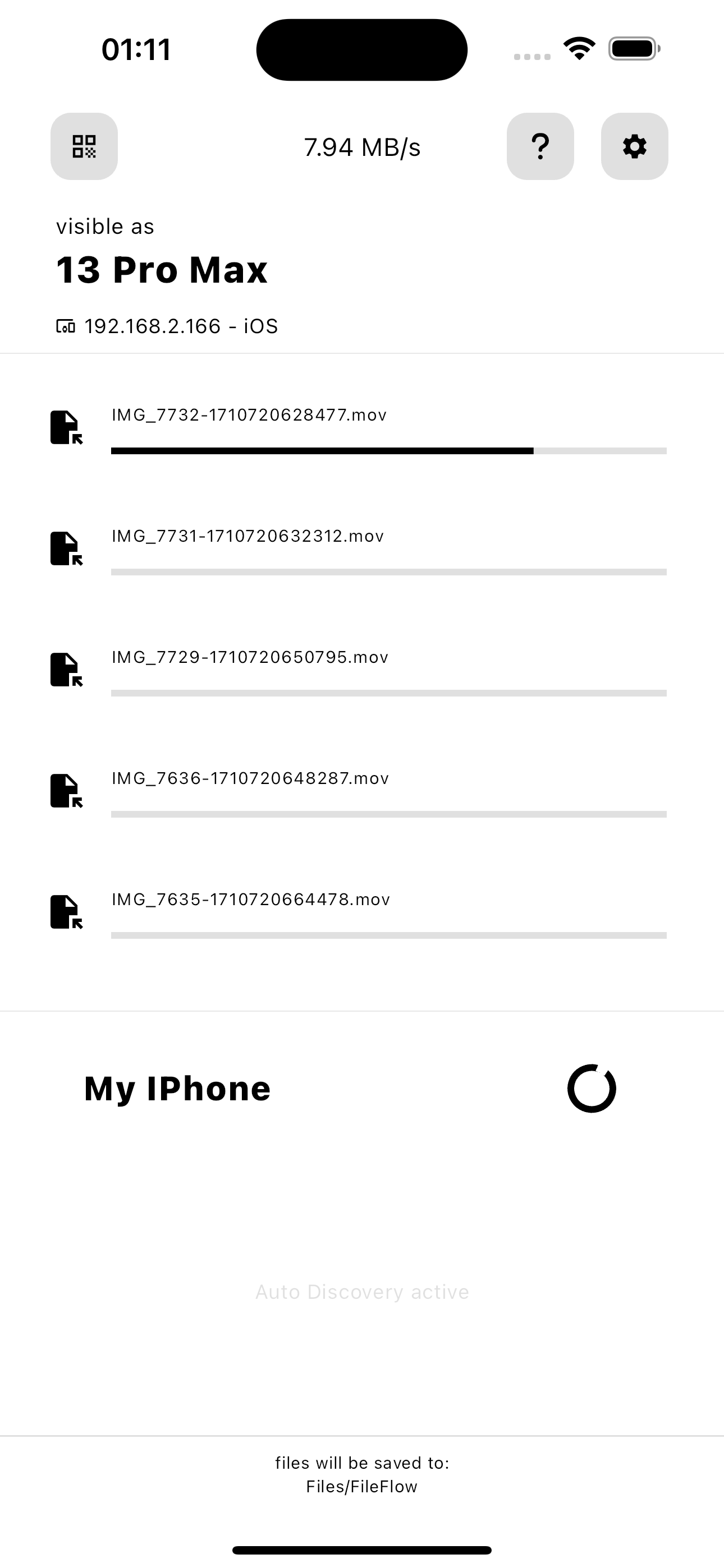 FileFlow, aplikasi pemindahan fail terpantas media 2