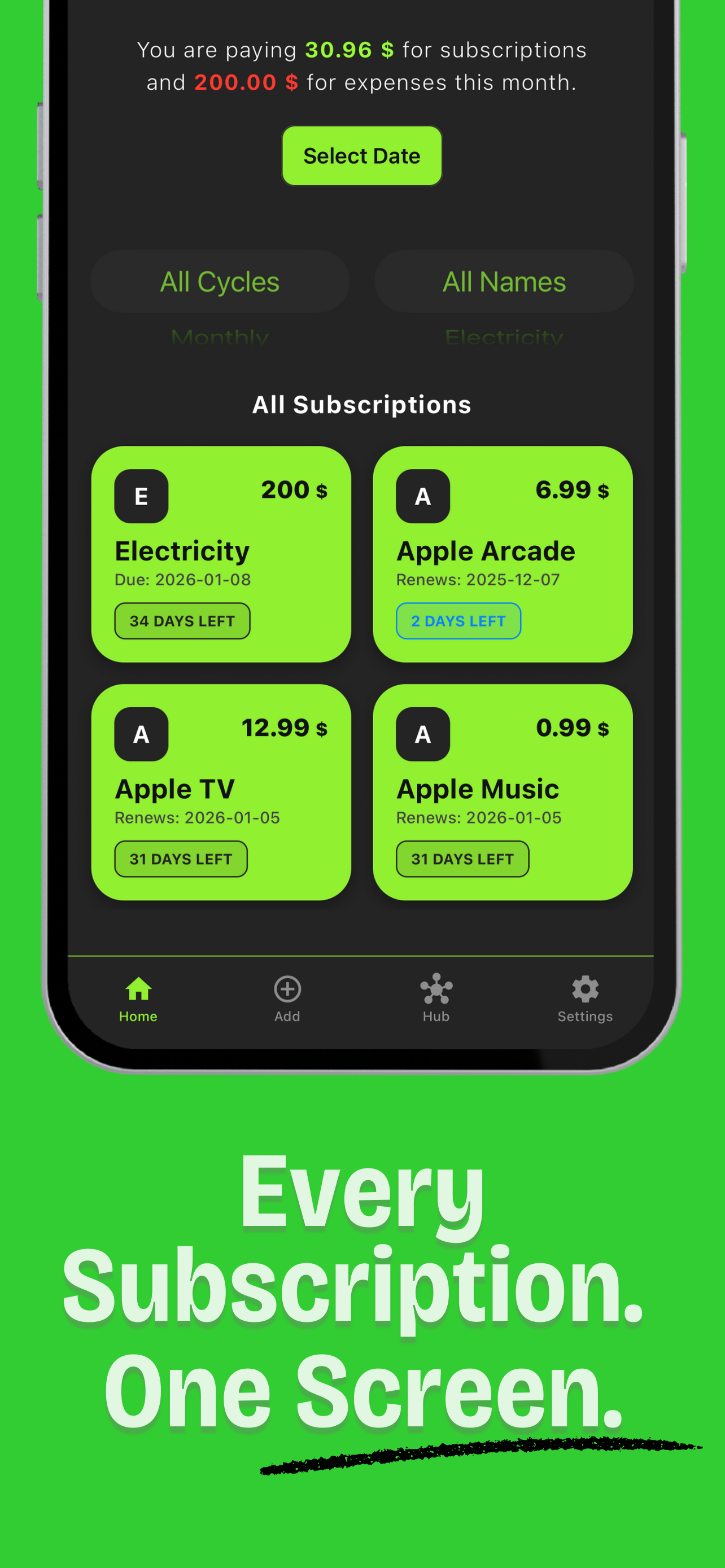 MindSubs 2.0 – Financial Health Manager gallery image
