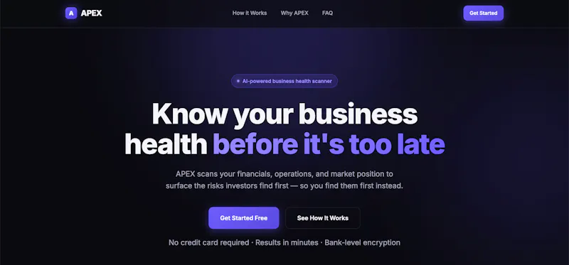 APEX screenshot 1