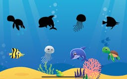 Match Sea Animals Kids Puzzle media 3