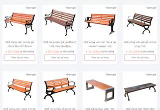 Ghế Công Viên Chất Lượng Cao Chính Hãng gallery image