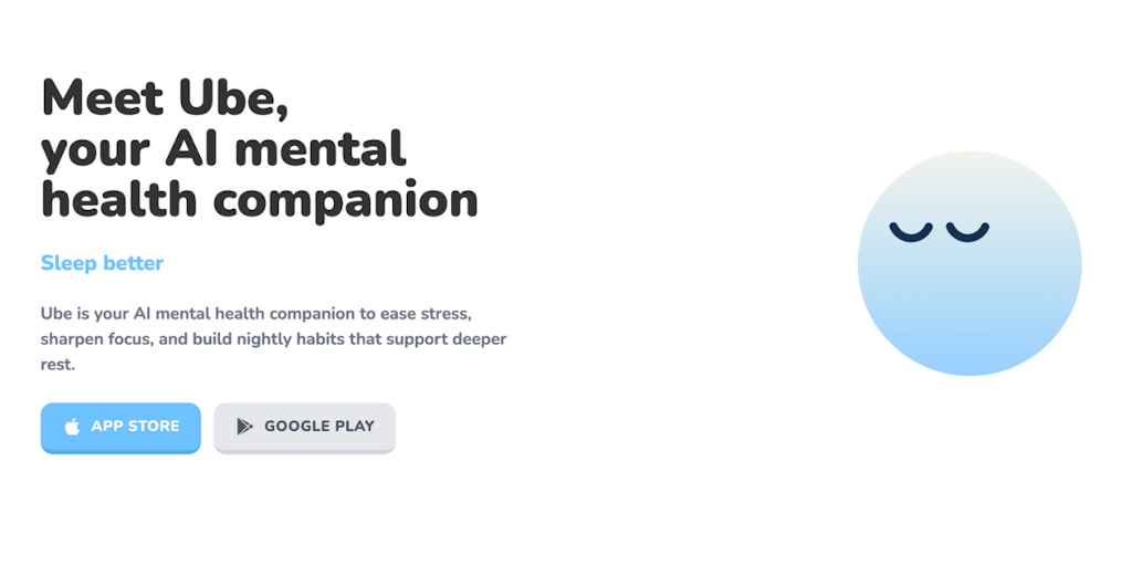 Product Hunt Ube: Yapay Zeka ile Stresi Yönet, Uyku Kaliteni Artır!