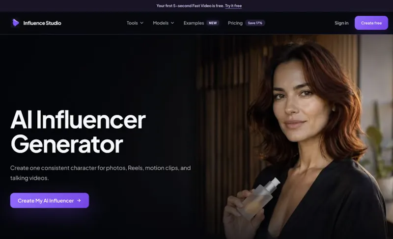 AI Influencer Generator screenshot 1