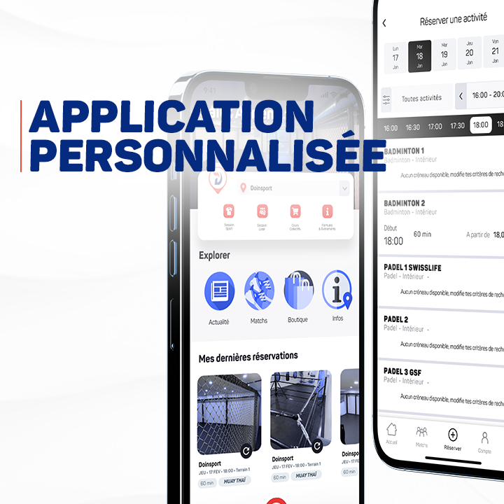 Doinsport - Управляющее программное обеспечение One in One для спортивных и клубов для отдыха медиа 5