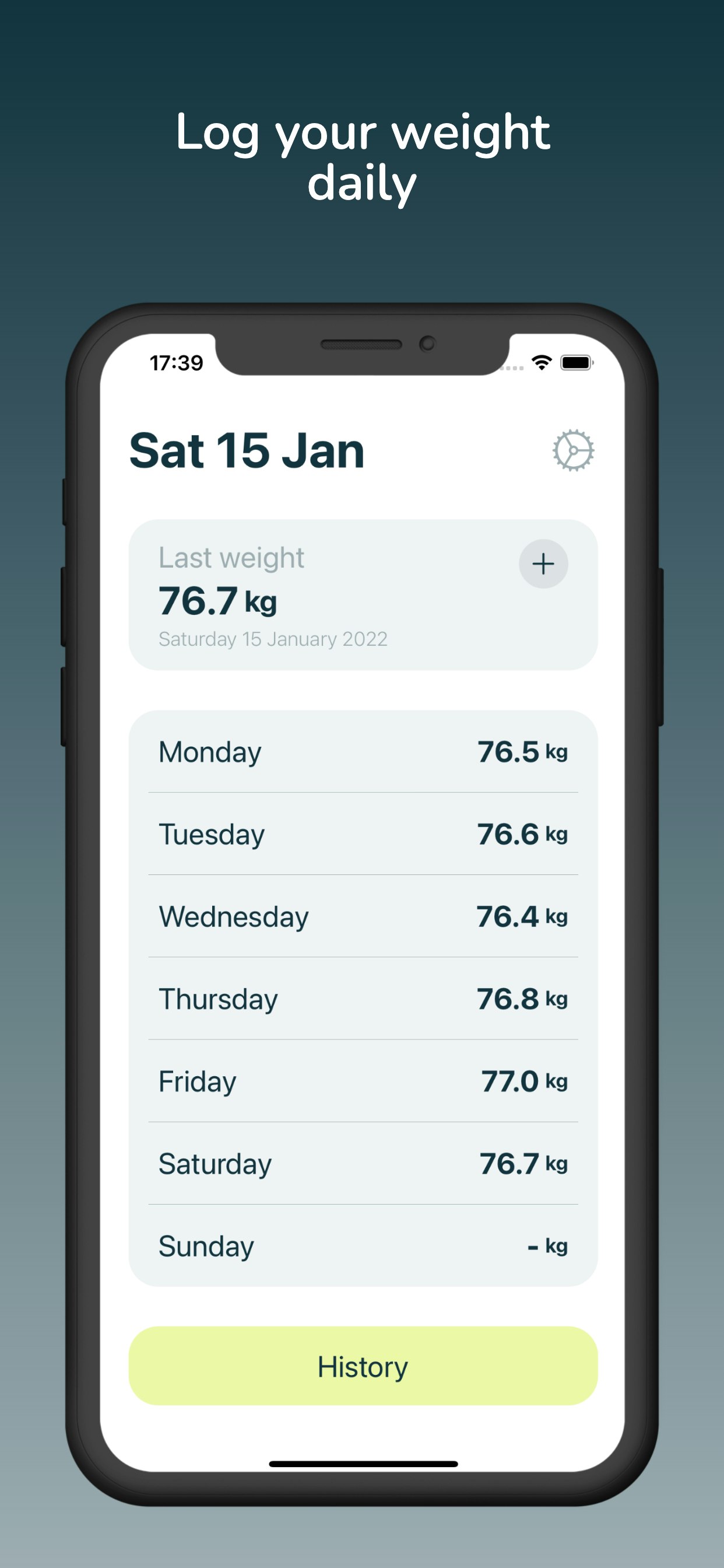 Balance - Body Weight Manager gallery image