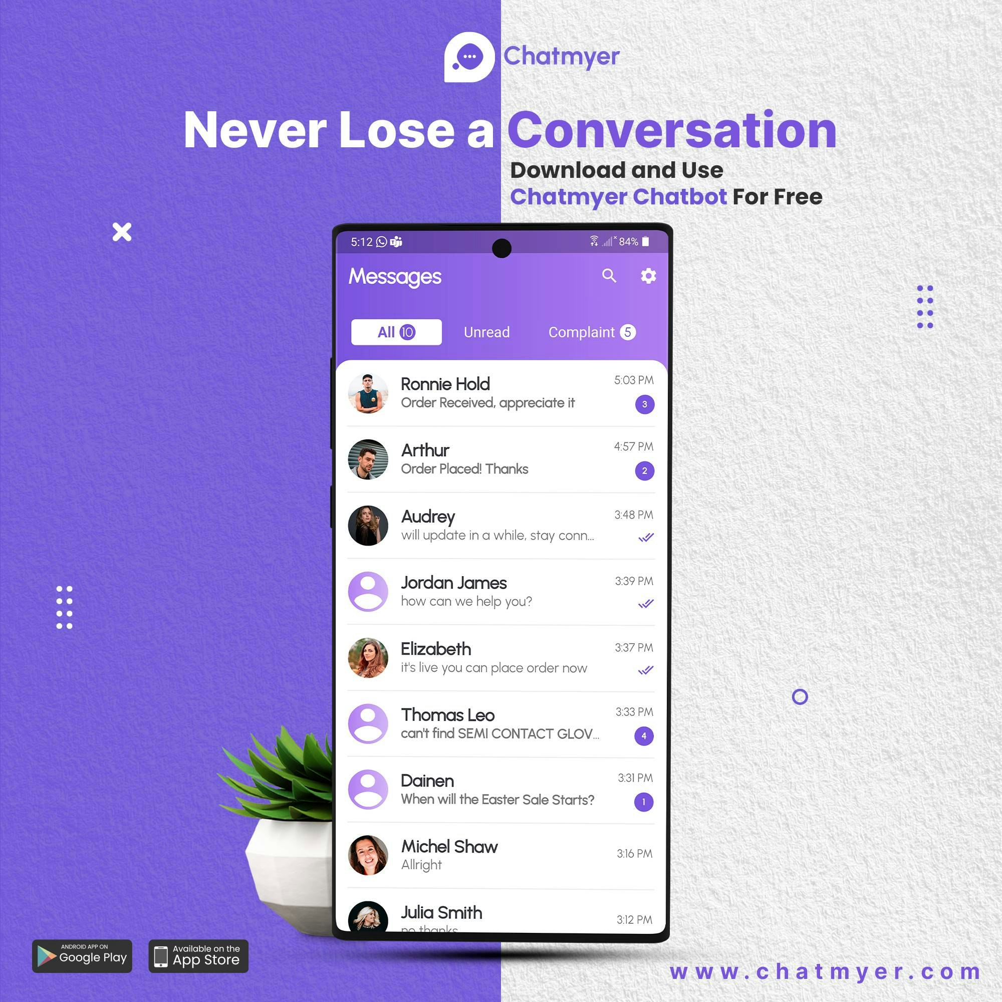 chatmyer - แชทบ็อตสดที่เบาและเร็วที่สุดสำหรับเว็บไซต์ media 2