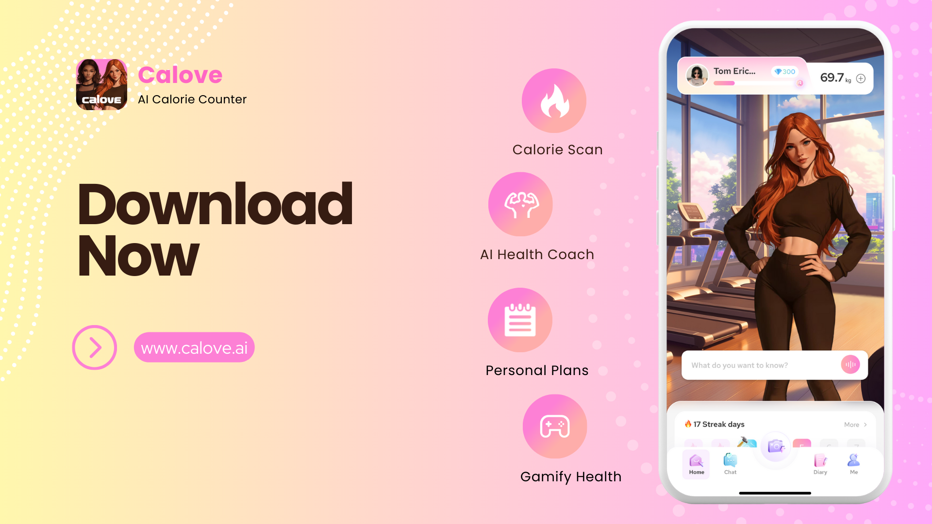Média Comptoir Calorie Ai - Calove - Gamify votre perte de poids et votre parcours de santé avec l'IA. 9