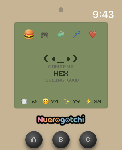 Nuerogotchi gallery image