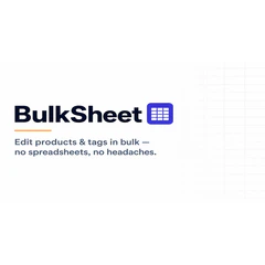 BulkSheet - Shopify Bulk Product Editor logo