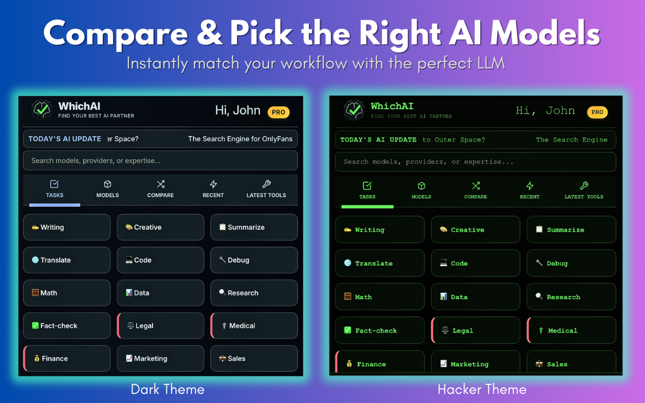 WhichAI: Find Best AI Here gallery image