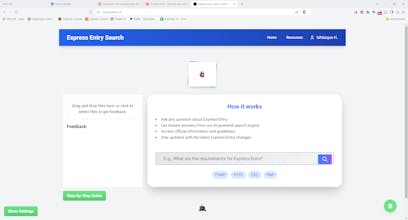 Express Entry Search Engine gallery image