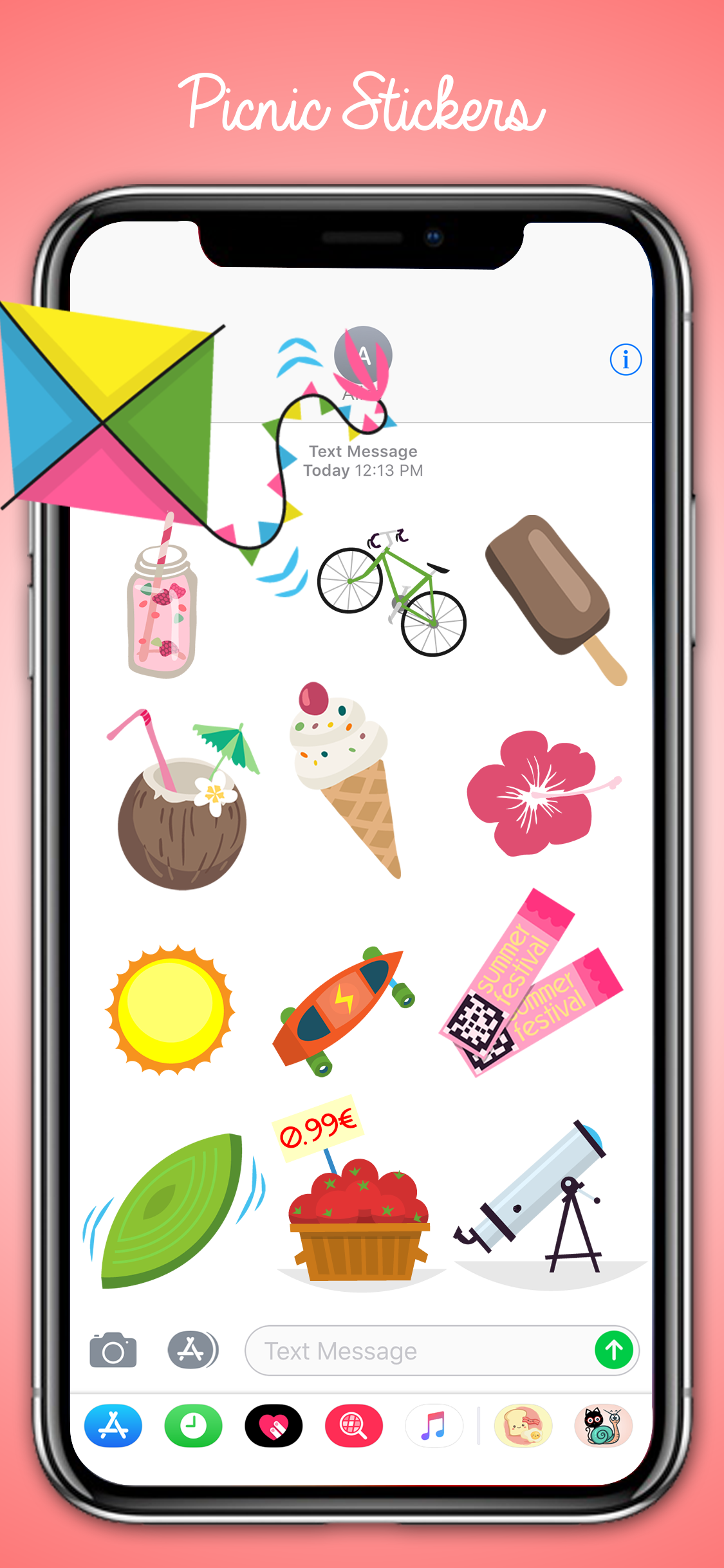 Picnic & Fun Loving Stickers for iMessage gallery image