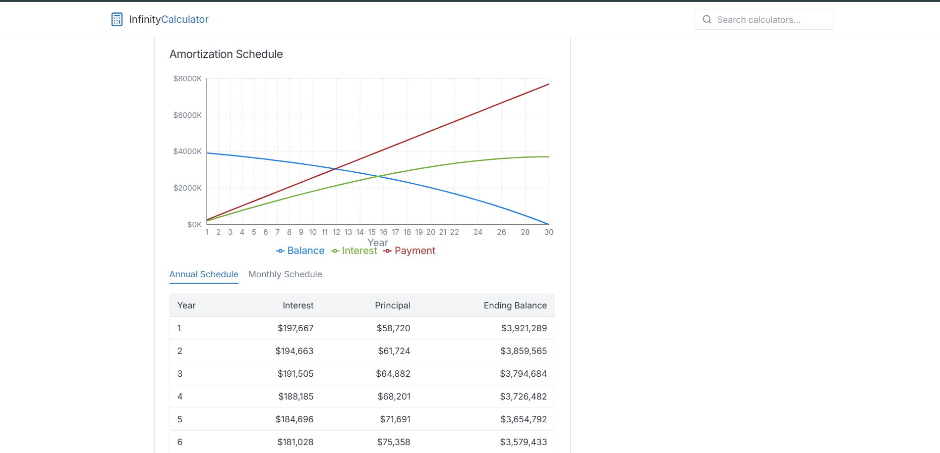 Infinity Calculator  - Screenshot 3 showing product features and functionality