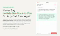 Tenali AI Real Time In-Call Intelligence