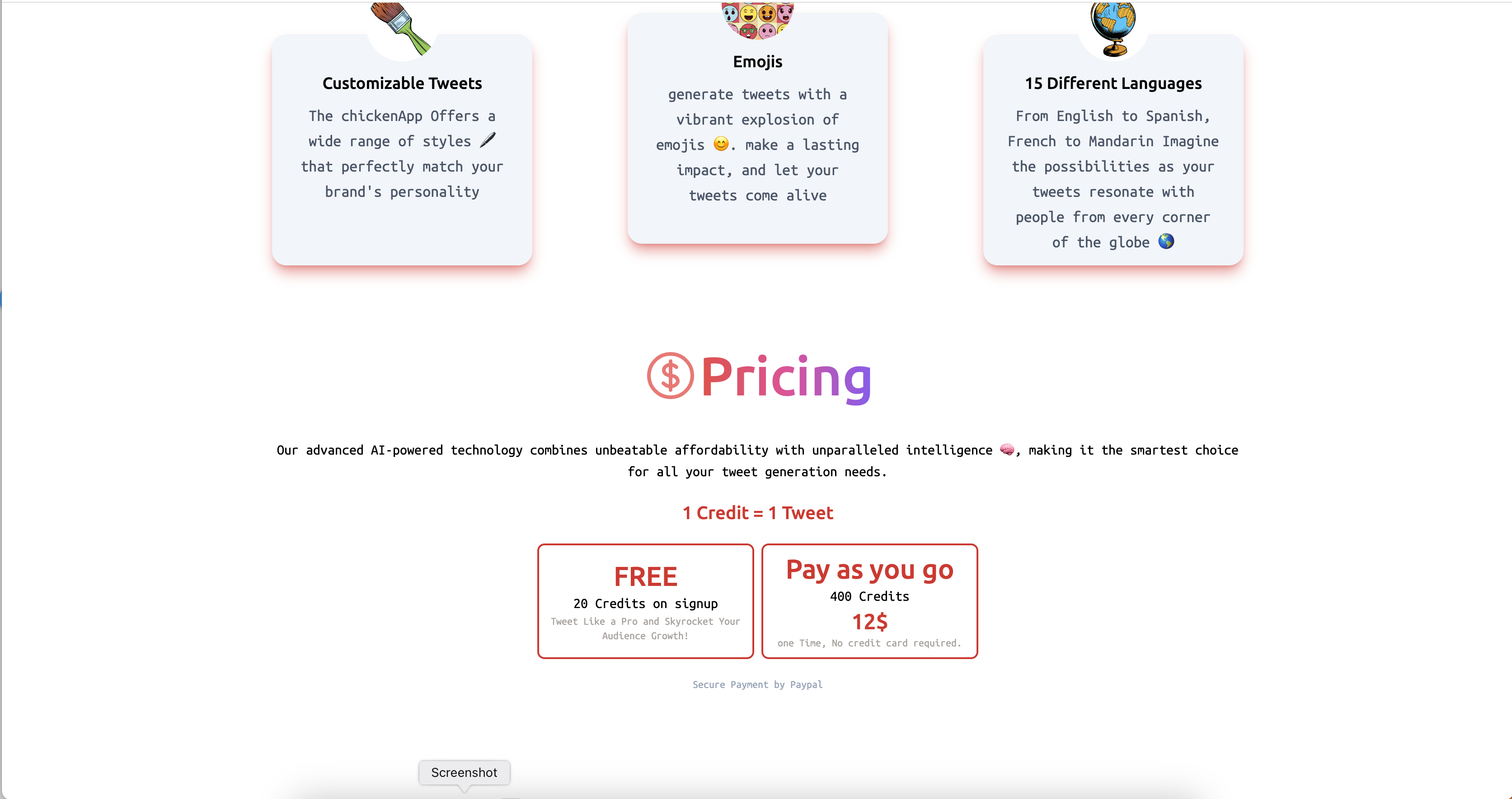 Mídia 2 de o galinheiro - Gerar tweets atraentes com ai