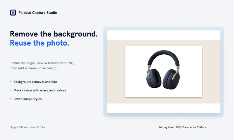 Foldout Capture Studio screenshot 5