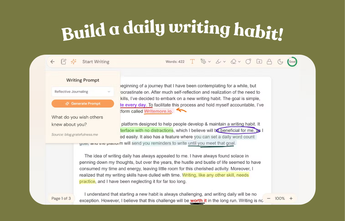 WriteMore 2.0 media 2