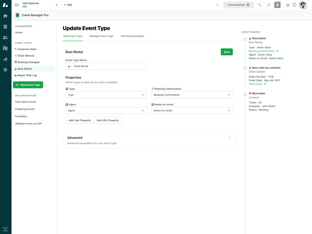Event Manager Pro for Zendesk gallery image