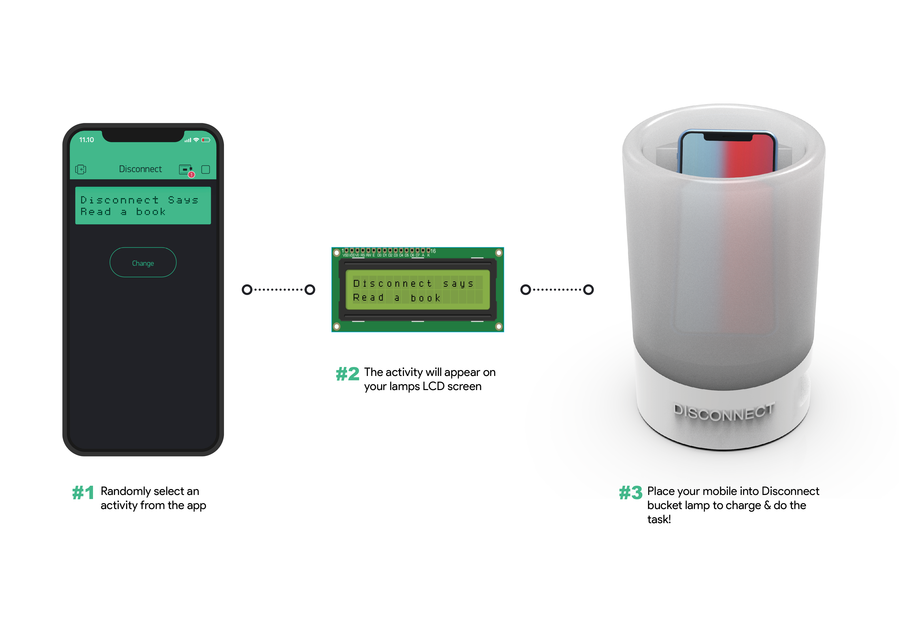 Disconnect IOT Bucket Lamp gallery image