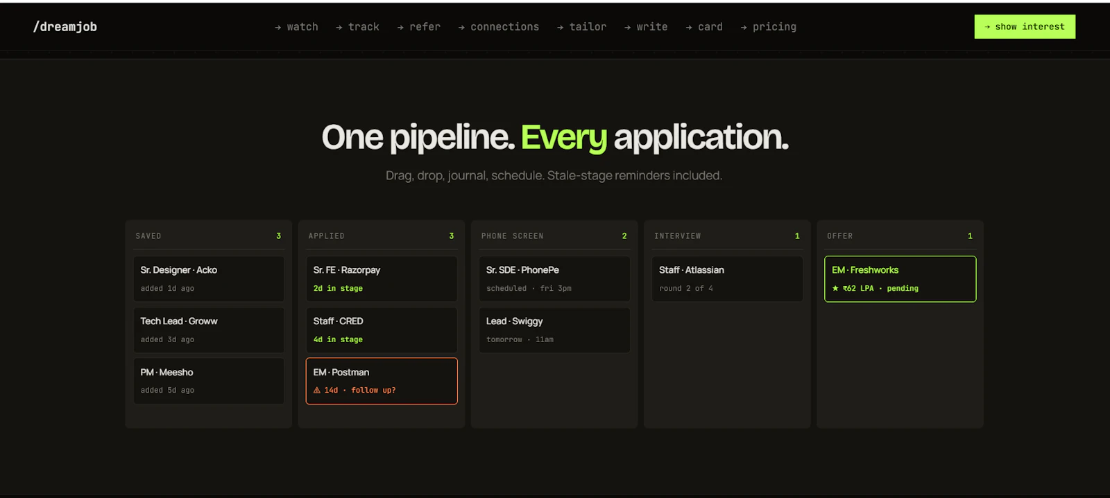 DreamJob — Get your dream job screenshot 2