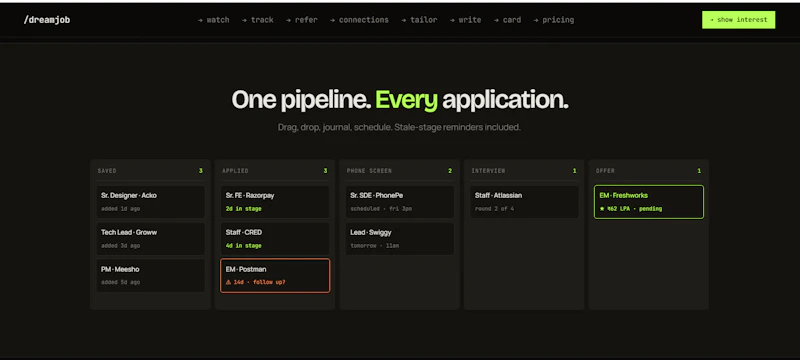 DreamJob — Get your dream job screenshot 2
