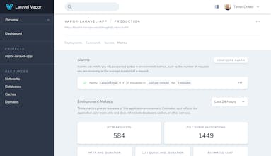 Laravel Vapor gallery image
