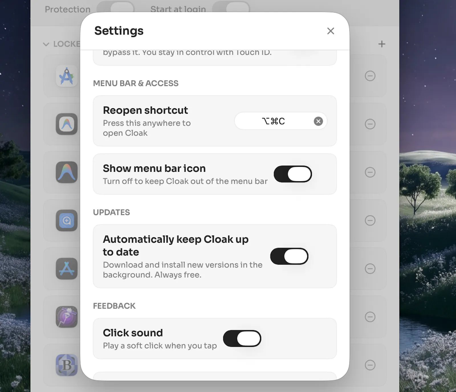 Cloak screenshot 4