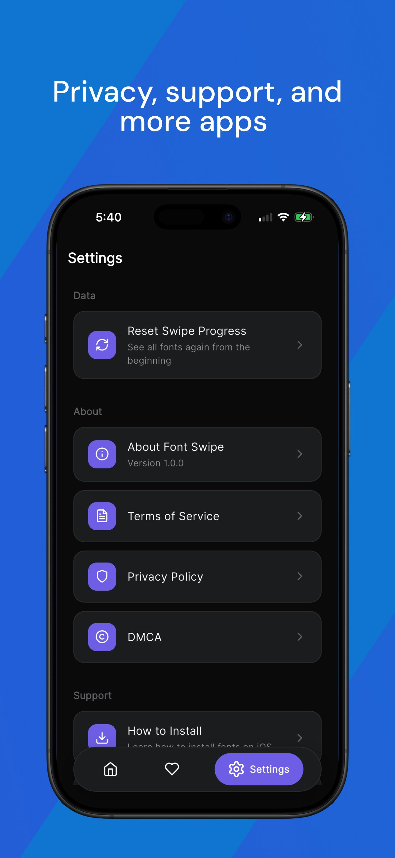 Font Swipe - Discover Fonts gallery image