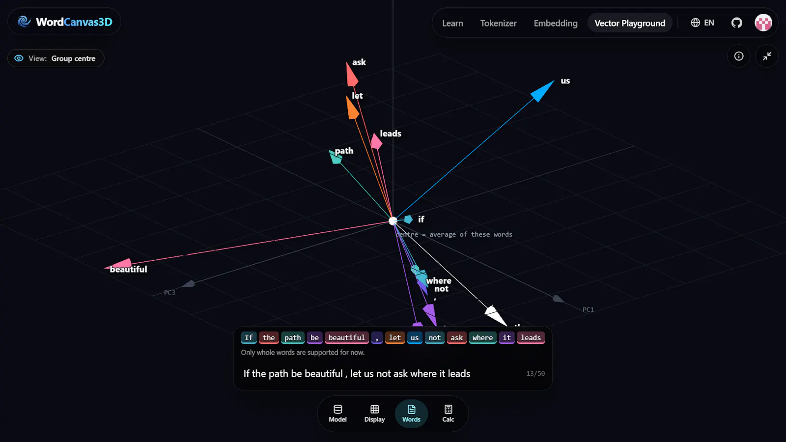 WordCanvas3D screenshot 4
