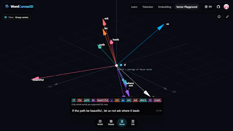 WordCanvas3D screenshot 4