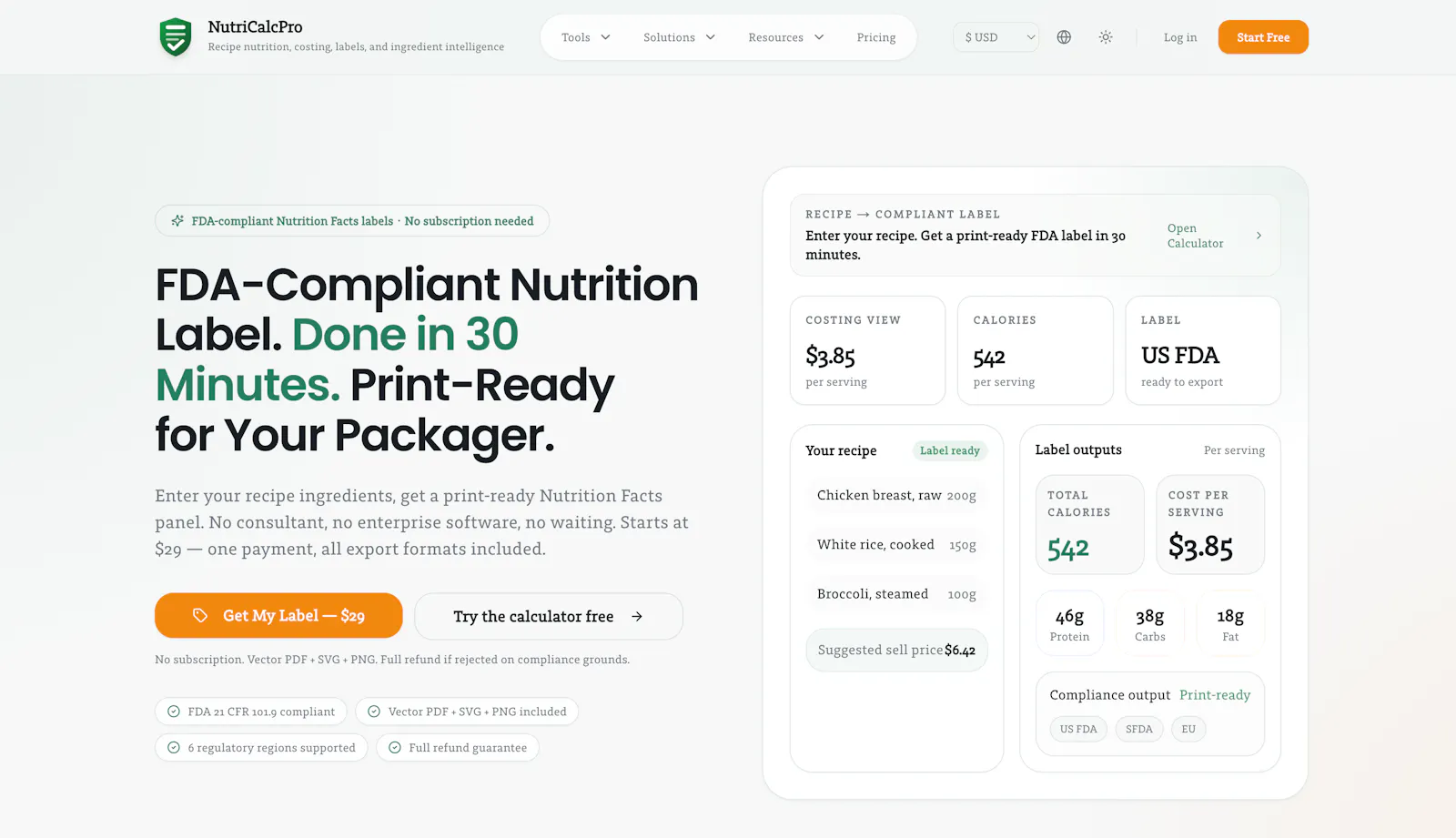 NutriCalcPro screenshot 2