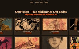 SrefHunter - Free Midjourney sref media 1