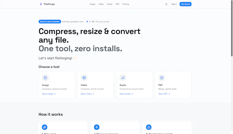 FileForge screenshot 1