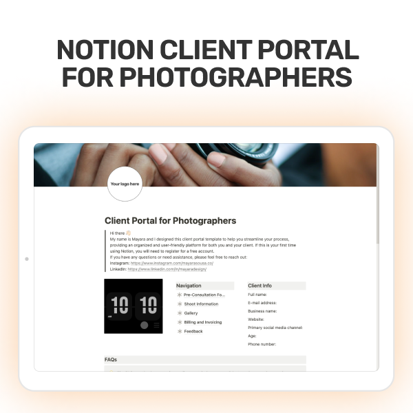 Client Portal for Photographers logo