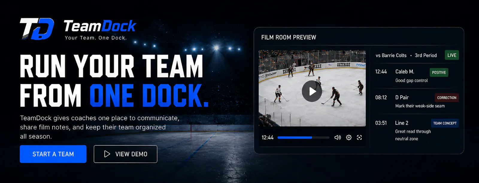 TeamDock screenshot 1