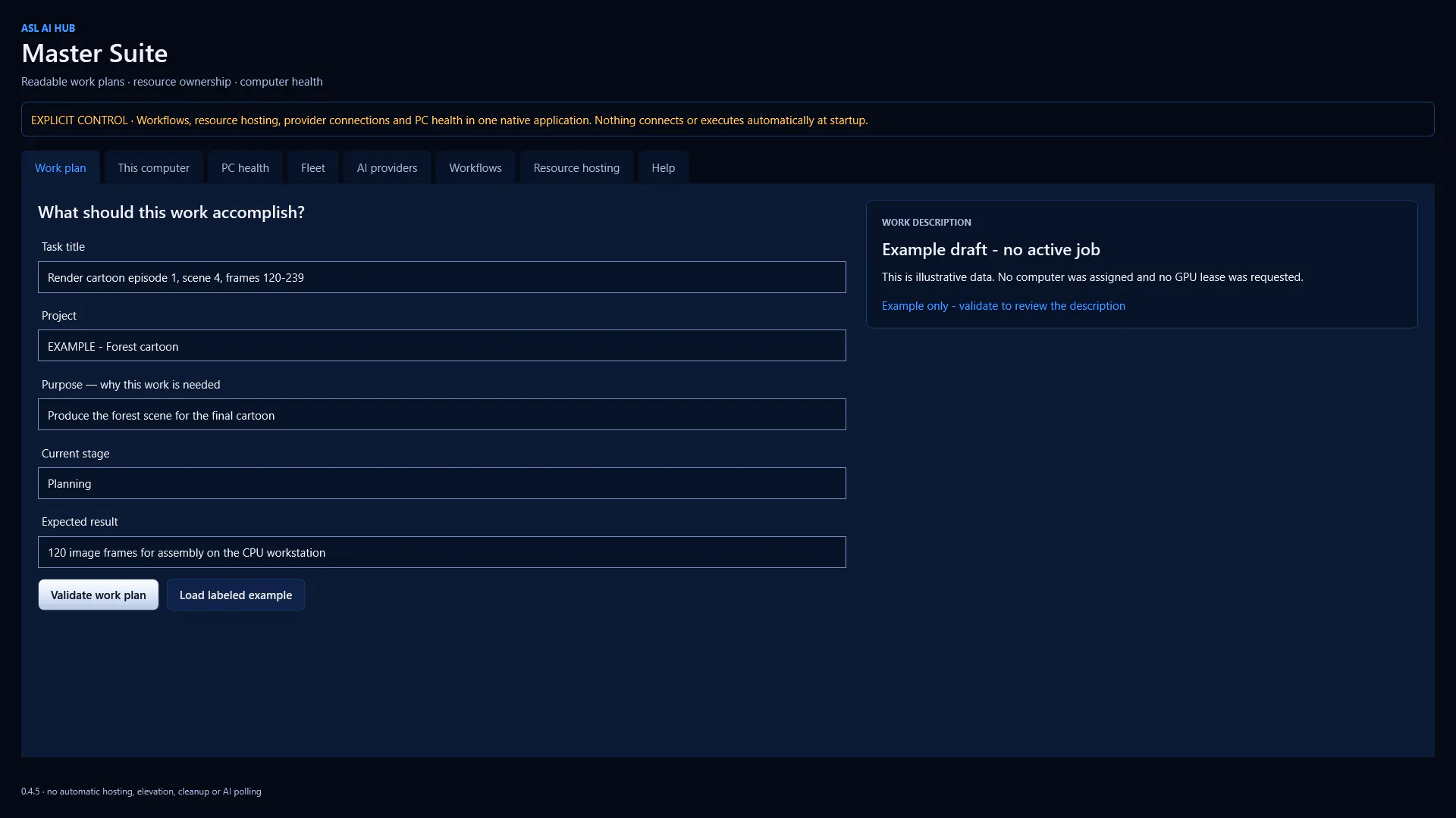 ASL AI Hub Master Suite gallery image
