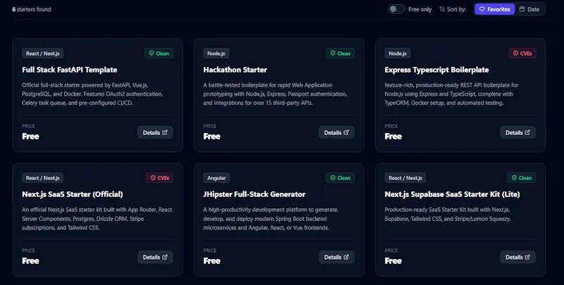 EasyBoilerplate screenshot 2