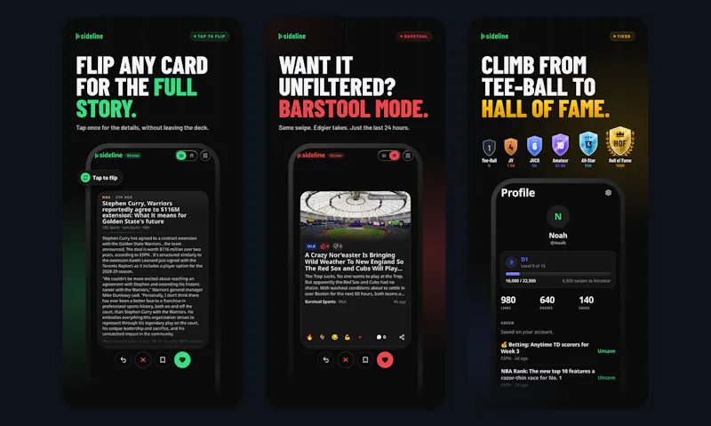 Sideline screenshot 2