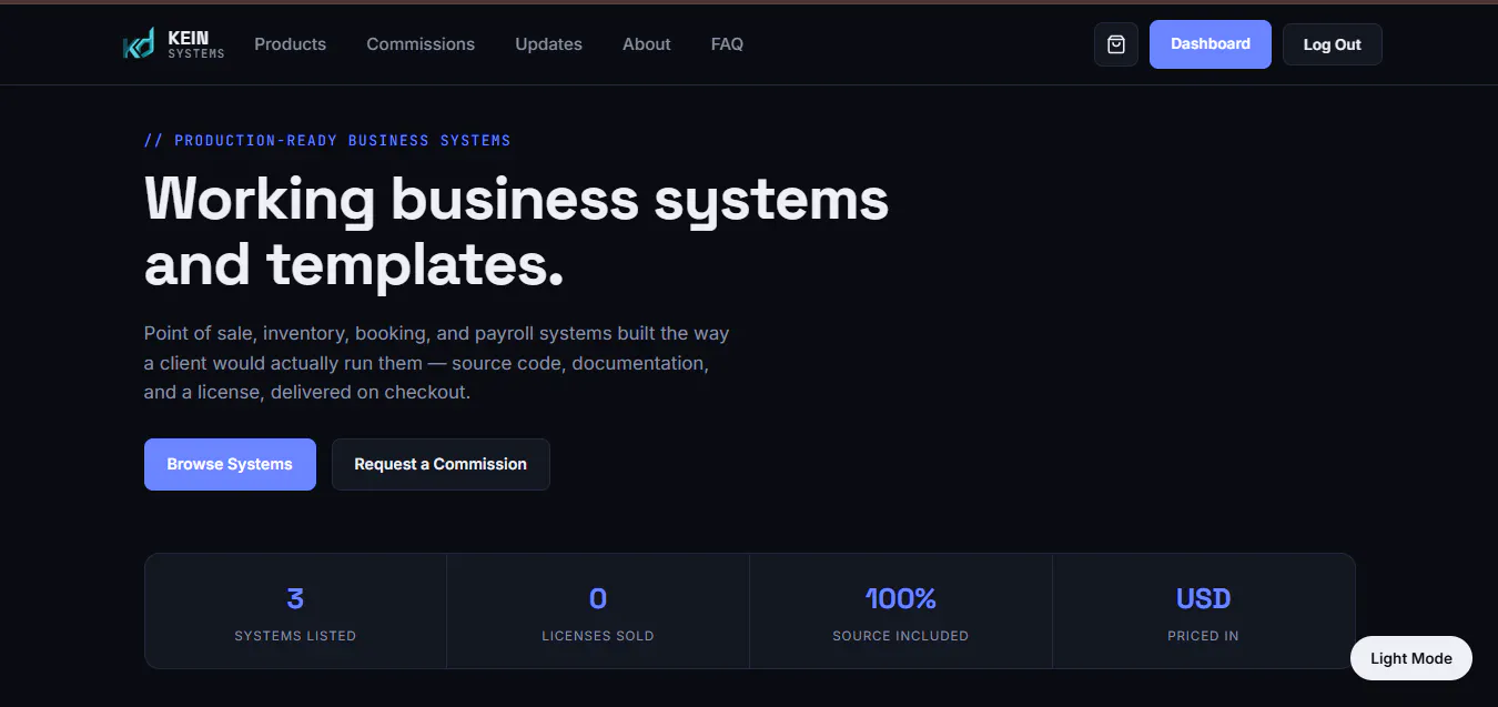 Kein Dev — Software Developer gallery image