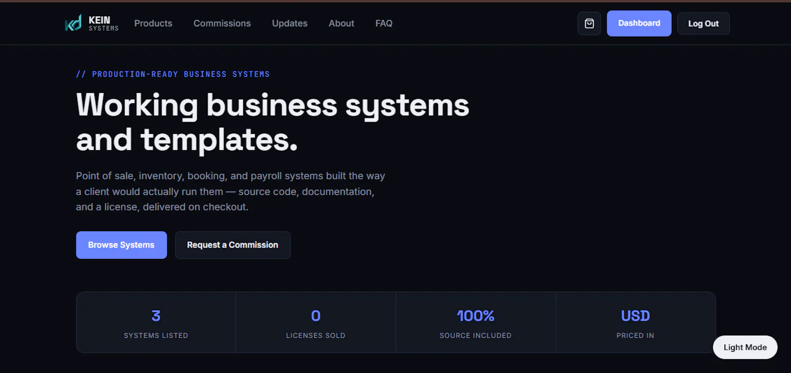 Kein Dev — Software Developer screenshot 1