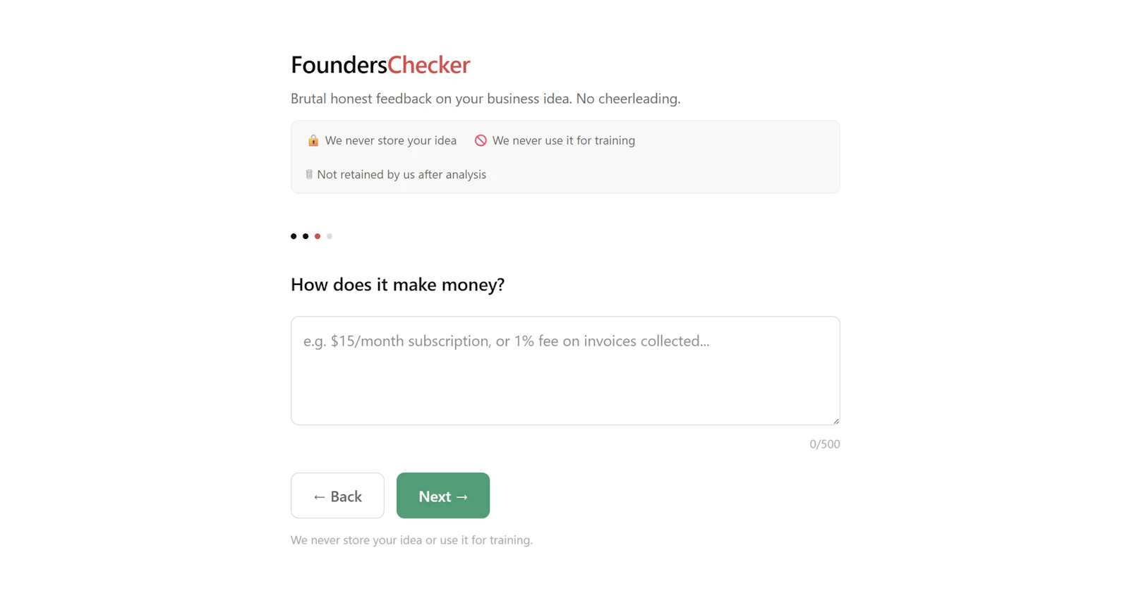FoundersChecker screenshot 5