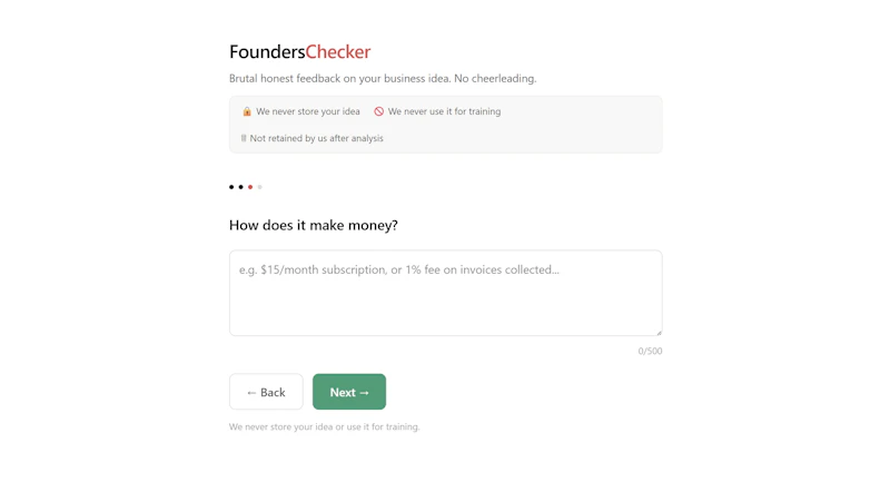 FoundersChecker screenshot 5
