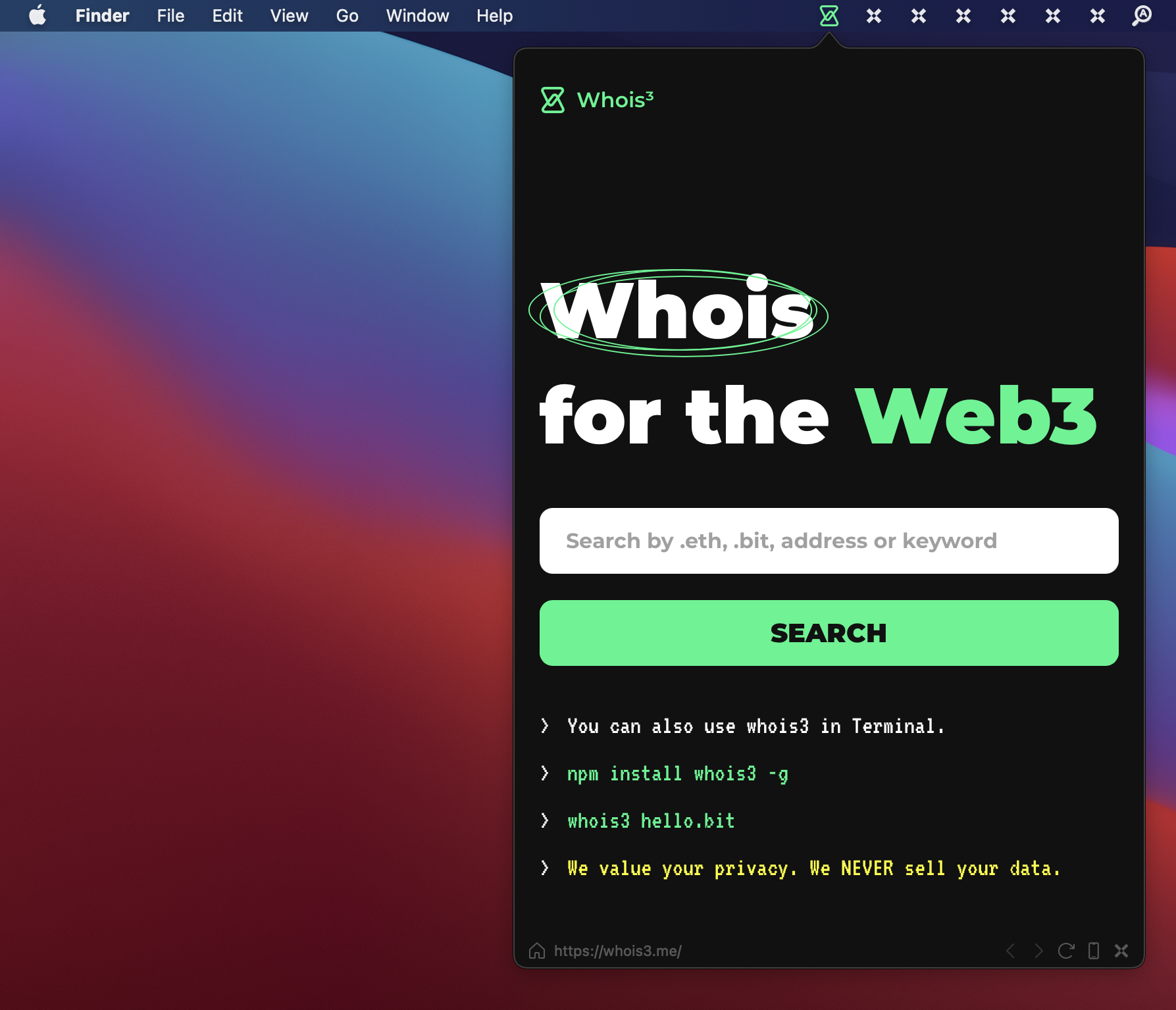 Whois³ gallery image