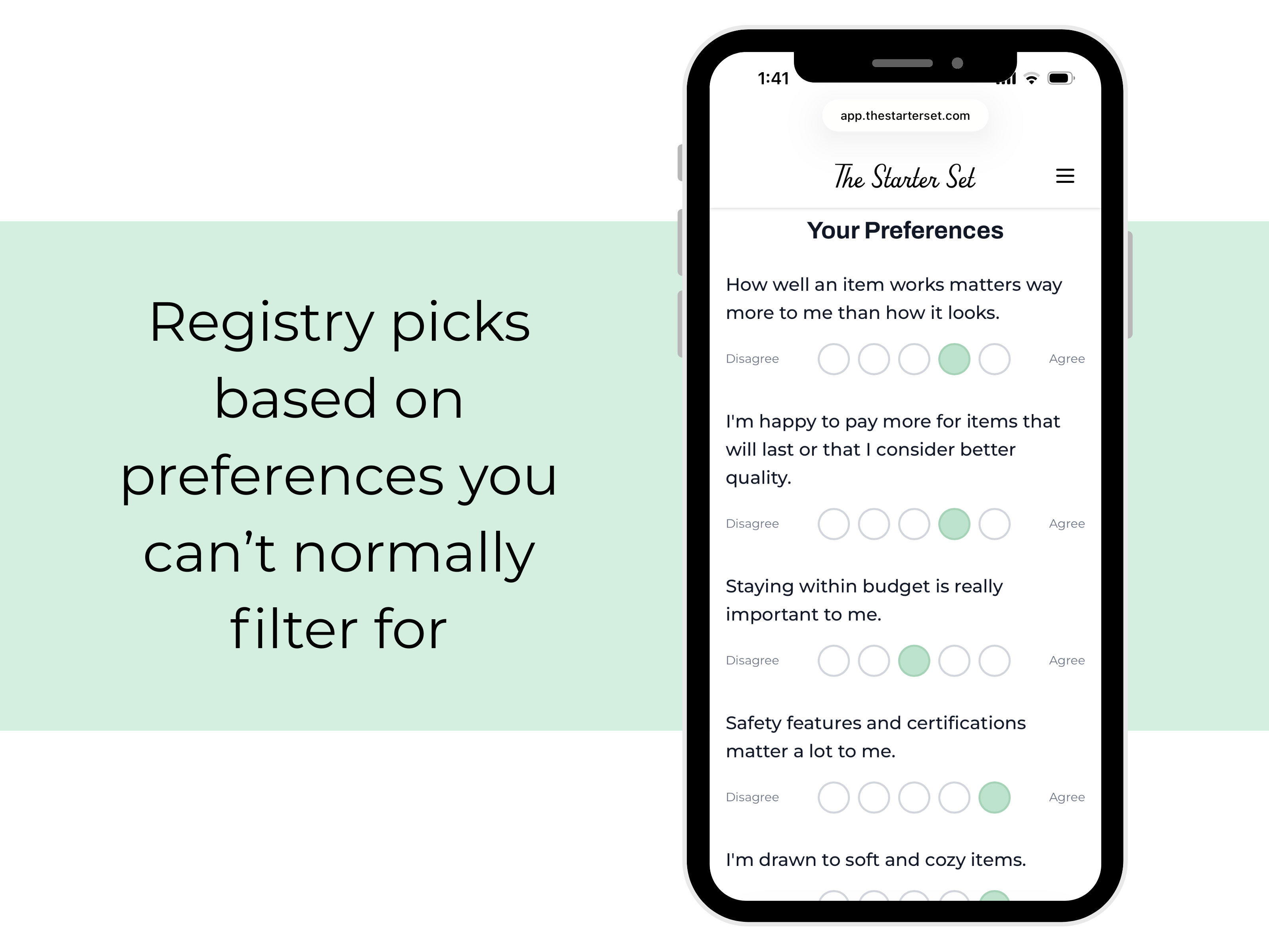 The Starter Set | AI Baby Registry Help gallery image
