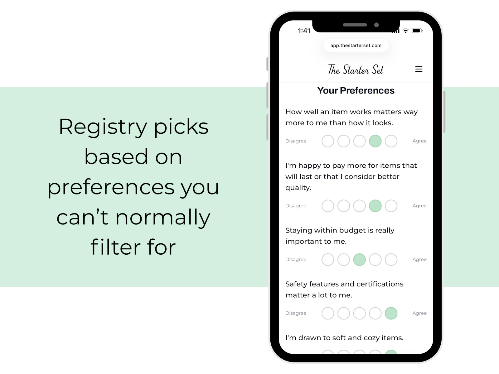 The Starter Set | AI Baby Registry Help screenshot 4